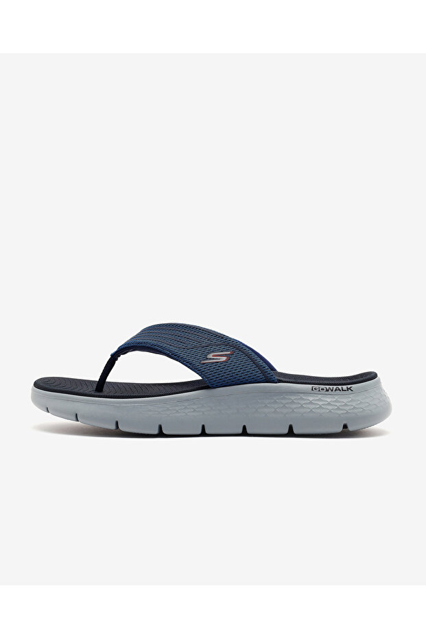 Go walk flex sandal men's navy blue flip flops 229214 nvy