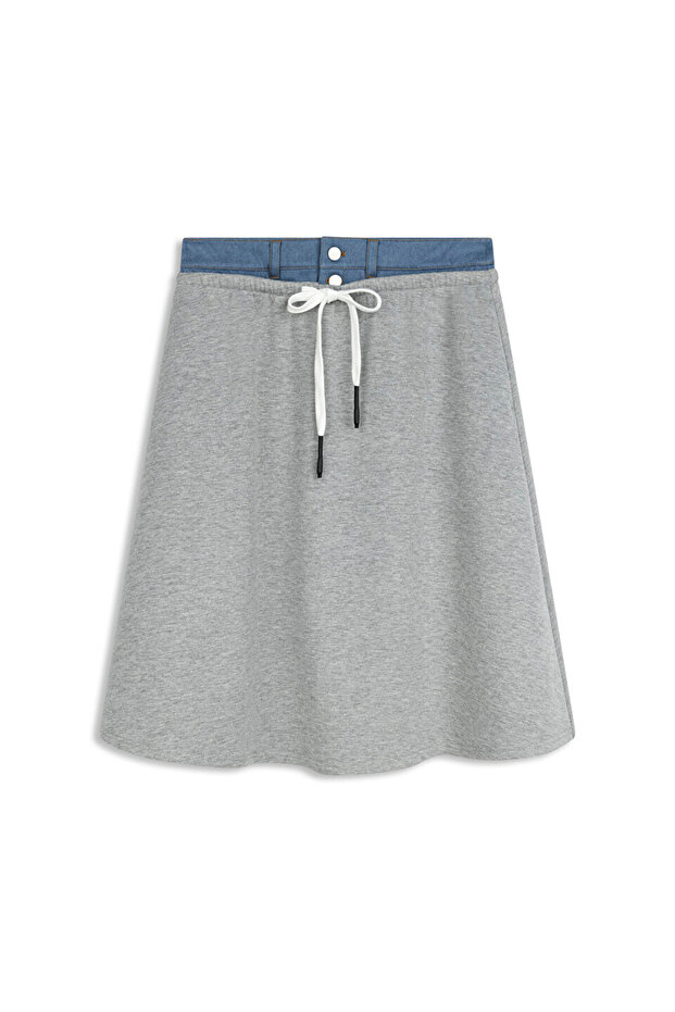 ÇİFT PARÇA GÖRÜNÜM SCUBA ETEK - 3