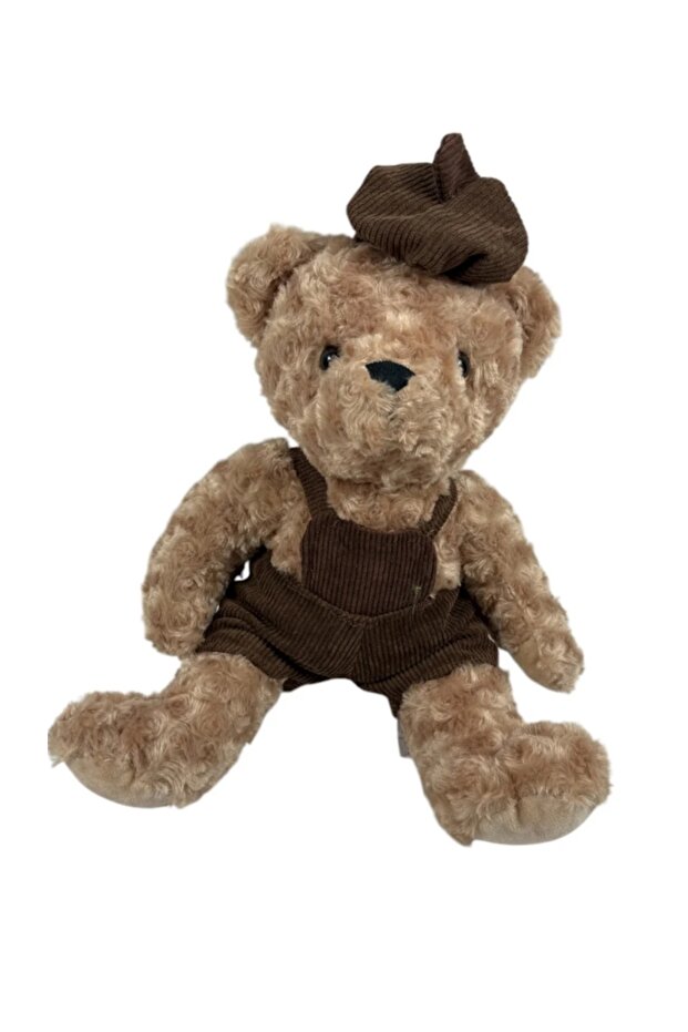 Cute Dressed Bear Plush Toy 40 cm Gift Sleeping Companion