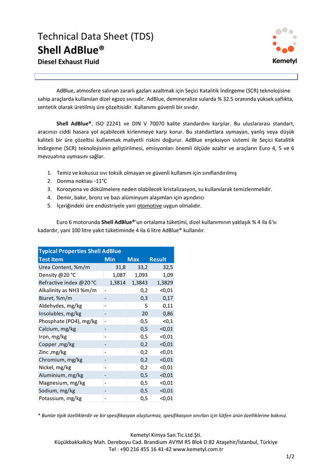 ADBLUE POUCH 5 LT - 2
