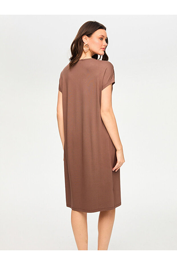 Troklu Örme Elbise S26ELB002 - 4