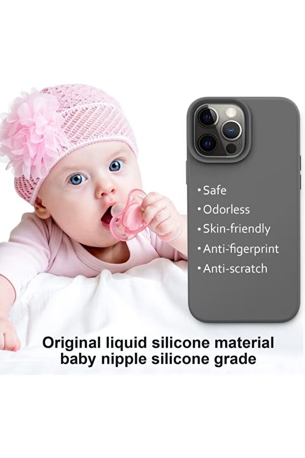 جراب سيليكون واقٍ لهاتف آيفون 13 برو ماكس - 3