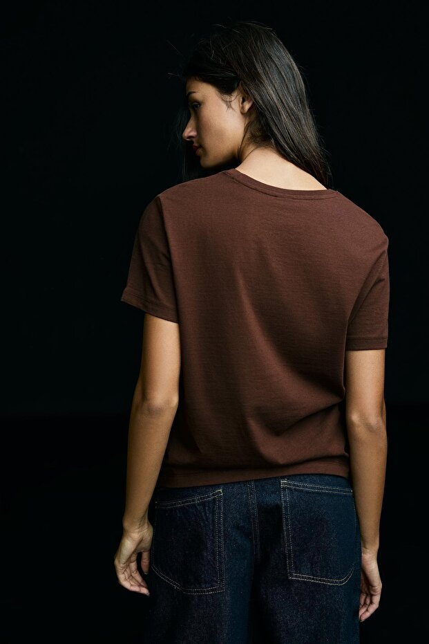Kısa kollu basic tişört - 2