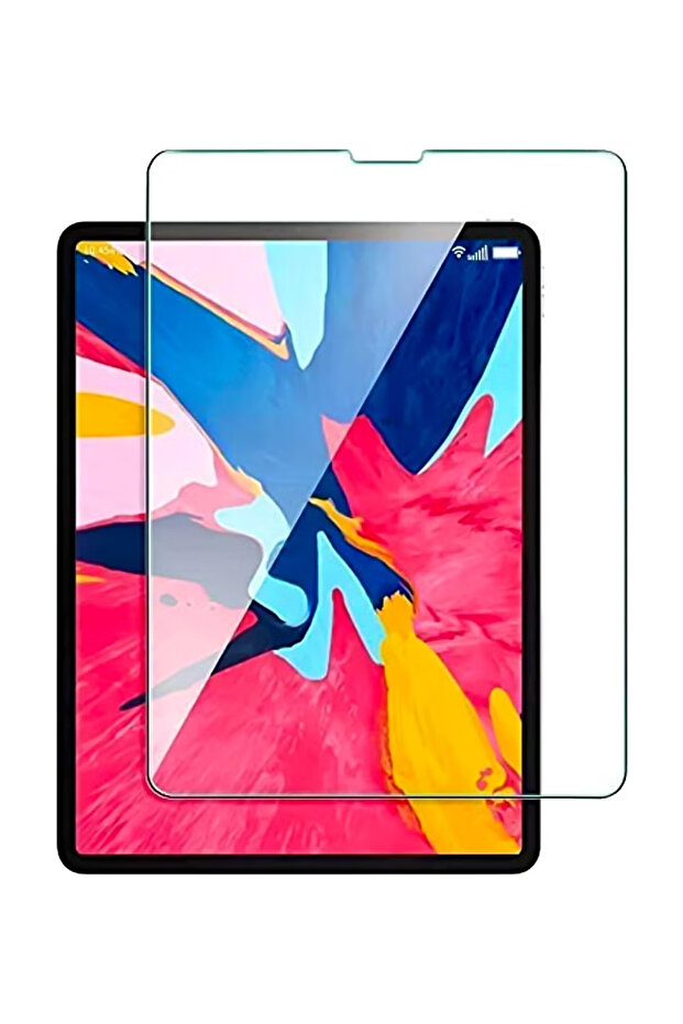 واقي شاشة زجاجي شفاف للغاية، سهل التركيب، مقاوم للخدش، صلابة 9H، لجهاز iPad Pro 12.9