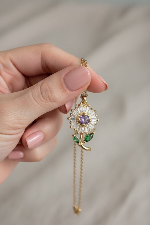 Pisidya Antique Necklace Series – Stainless Steel Gold Plated Special Design Necklaces