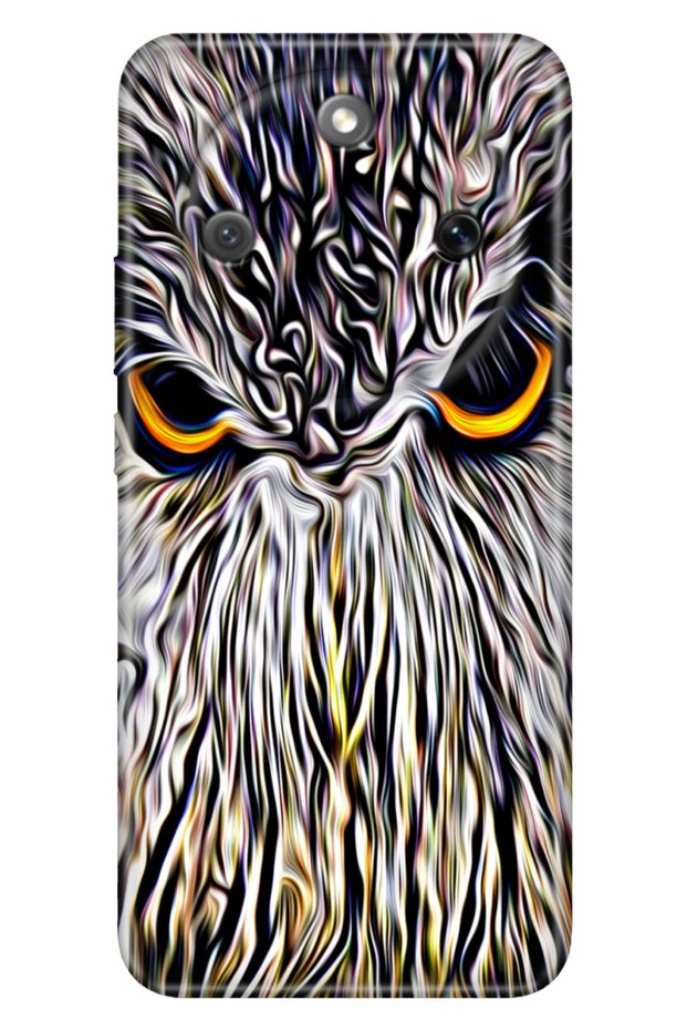 Honor Magic 8 Lite 6.79" Case Decorative Silicone Printed Cover Owl Noble