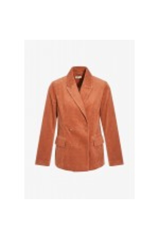 Tetracotta Velvet Blazer - 7