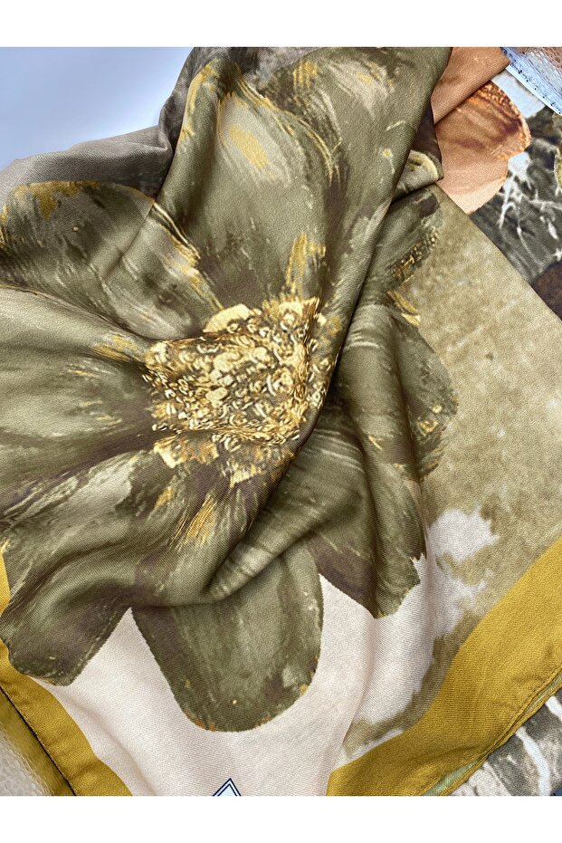 modern desenli şal - 1