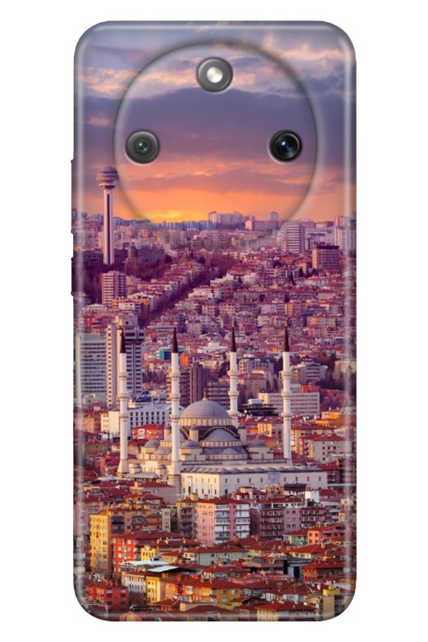 Honor Magic 8 Lite 6.79" Case Decorative Silicone Printed Cover Ankara