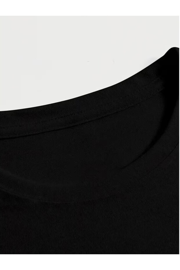 Tricou basic cu imprimeu floral - 4