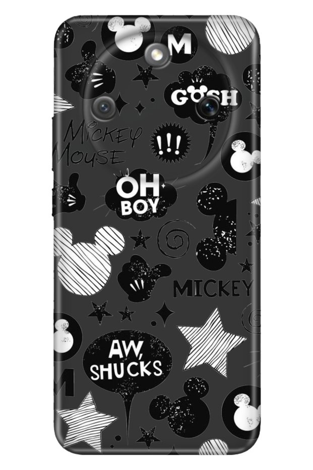 Honor Magic 8 Lite 6.79" Case Colorful Silicone Printed Tpu Mickey