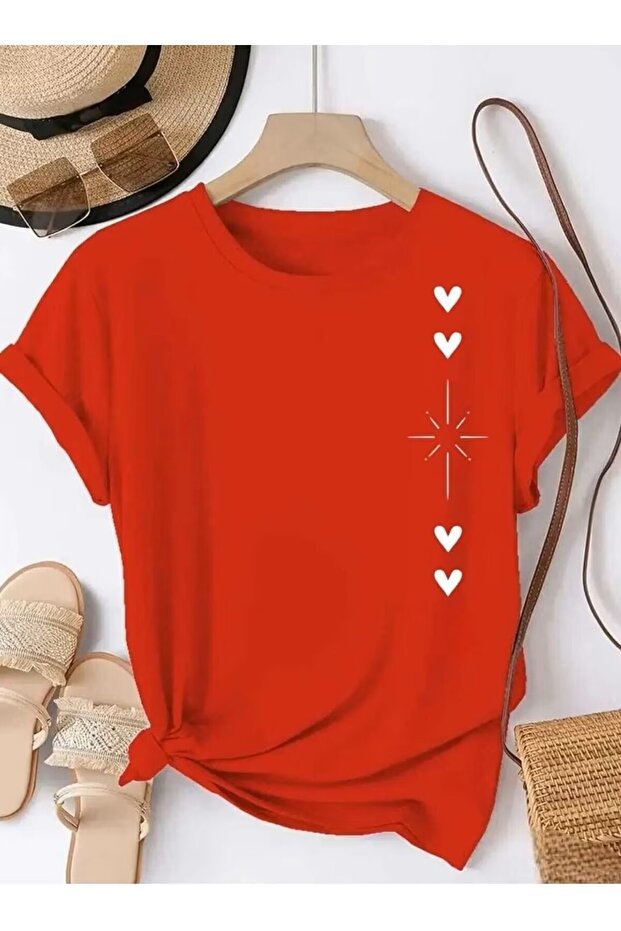 تصميم خاص لـ Heart Sparkle مطبوع مسبقًا من الأمام