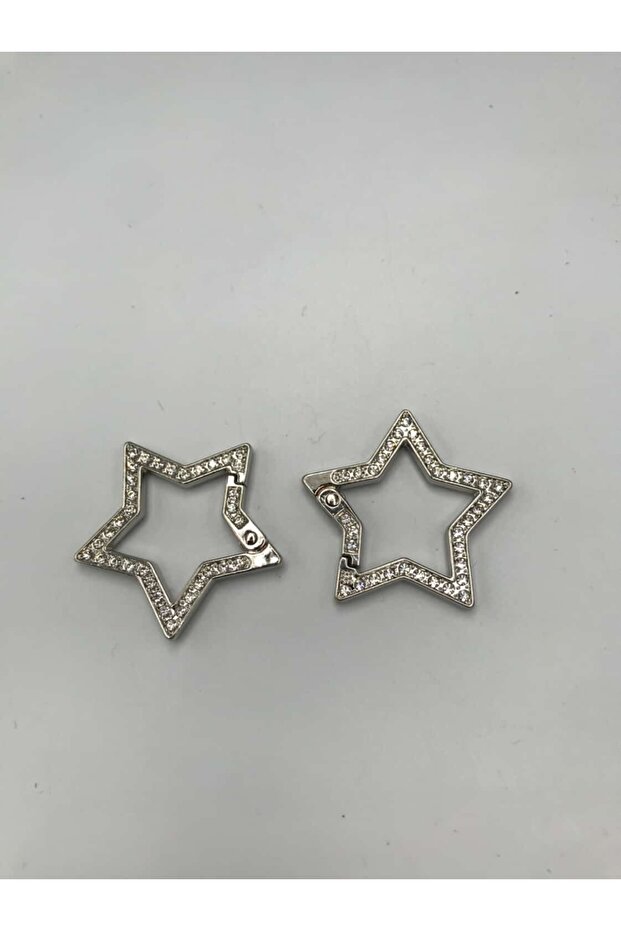 Patterned Spring Ring, Bag Accessory, Spring Hook (2 Pcs) - 1