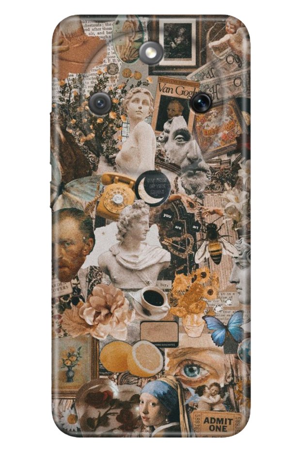 Honor Magic 8 Lite 6.79" Case Color Silicone Printed Tpu Vangogh