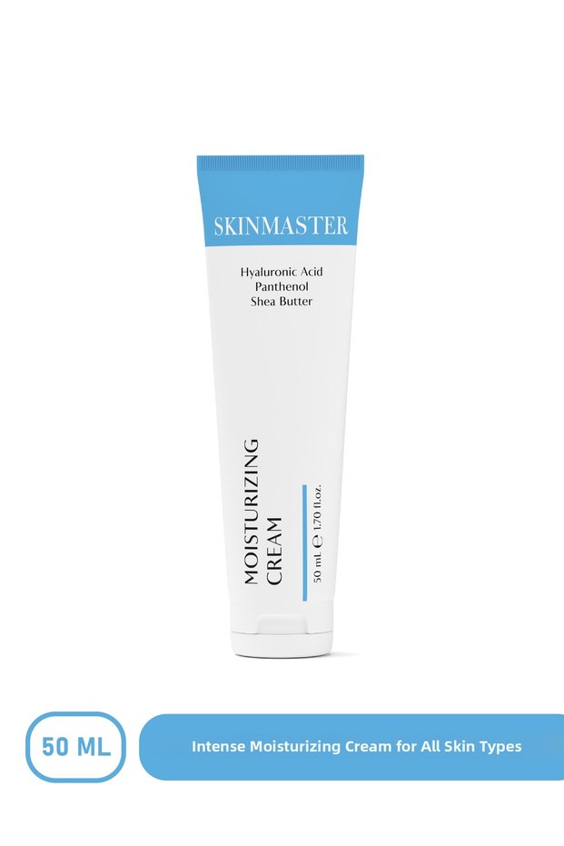 Intensive Moisturizing Care Cream for All Skin Types with 2% HA, 5% Panthenol + Shea Butter
