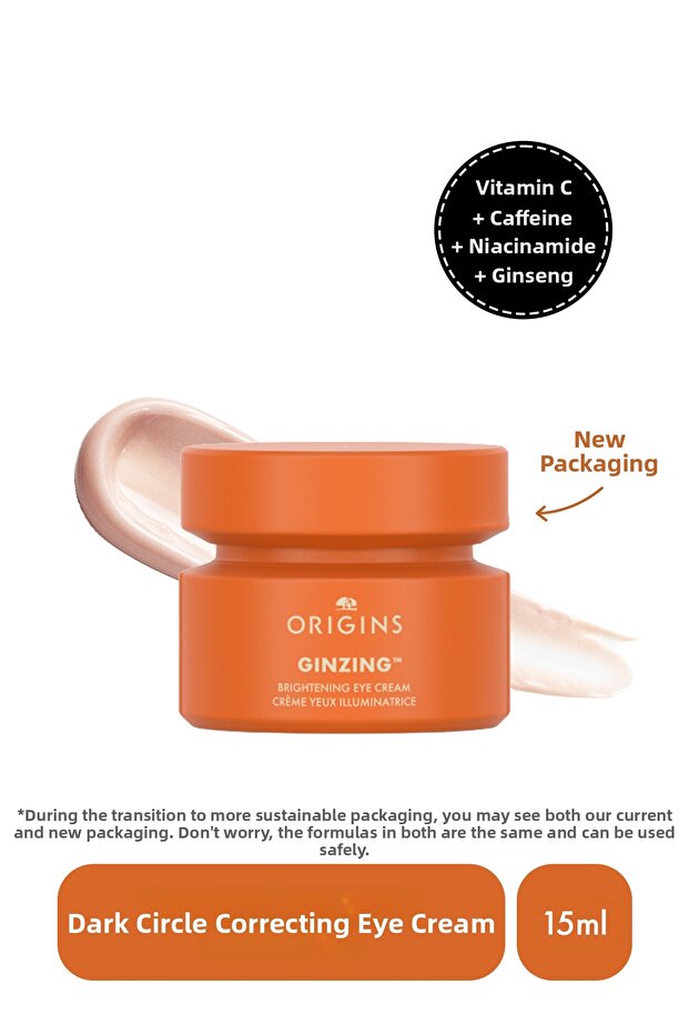 Ginzing with Vitamin C & Niacinamide ™ Revitalizing Eye Cream 15 ml Original