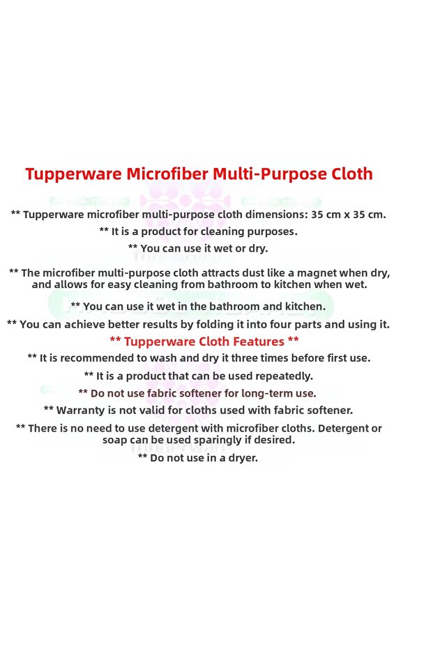 Microfiber Multi-Purpose Cloth 2 Pieces - 3