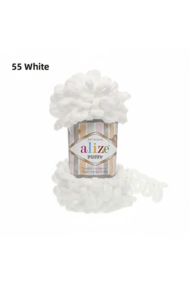 خيط حياكة يدوي منفوش (مع حلقة كبيرة) - 1