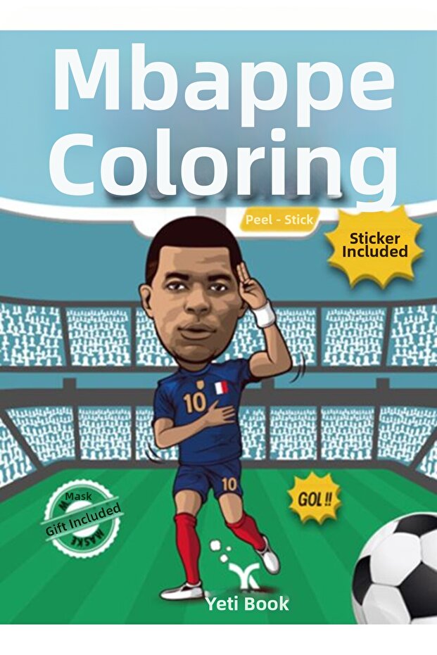 كتاب تلوين مبابي - 1