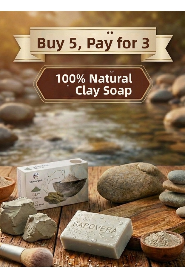 Natural Clay Soap - 1