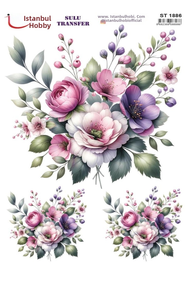 Water Transfer Paper 25X35Cm St-1886