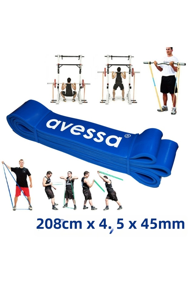 1 Piece Resistance Rubber Band 208cm(4.5X45Mm)And(11.5-14kg)Latex Pilates Yoga Fitness Exercise Physical Therapy
