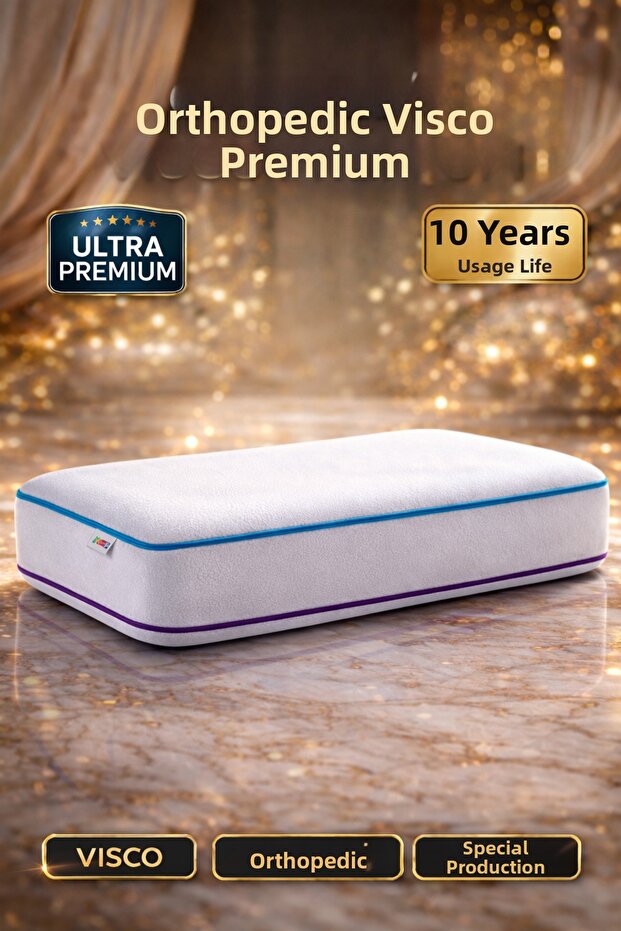 Elite Orthopedic Visco Pillow / Special Production Smart Supported Signature Premium Comfort Visco