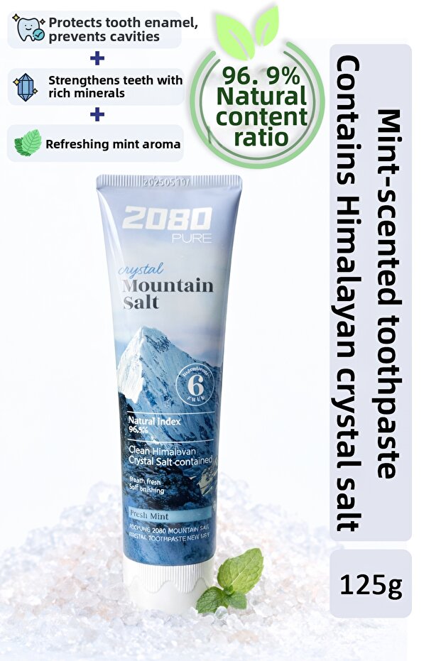 Aekyung 2080 Pure Crystal Mountain Salt Toothpaste