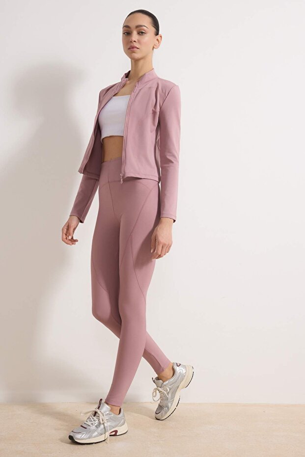 Rose Dry Recovery Ganzkörper-Strick-Sportleggings TWOSS21TA0023 - 2