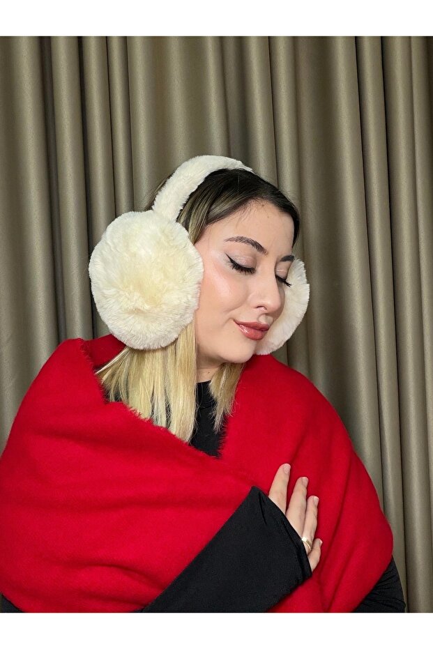 غطاء أذن شتوي قابل للطي من القطيفة للحماية من البرد