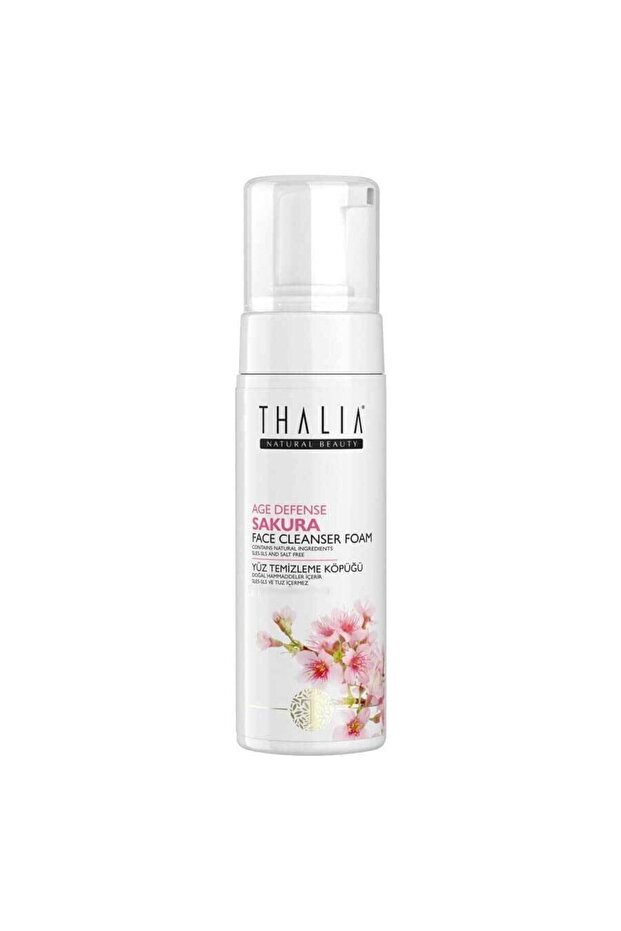 Sakura Extract Facial Cleansing Foam to Help Prevent Wrinkles - 150 ml