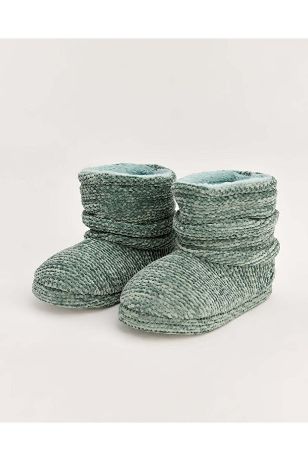 Kadın LILY - Örme Desenli Panduf - 2