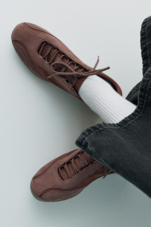 Deri spor ayakkabı - 2