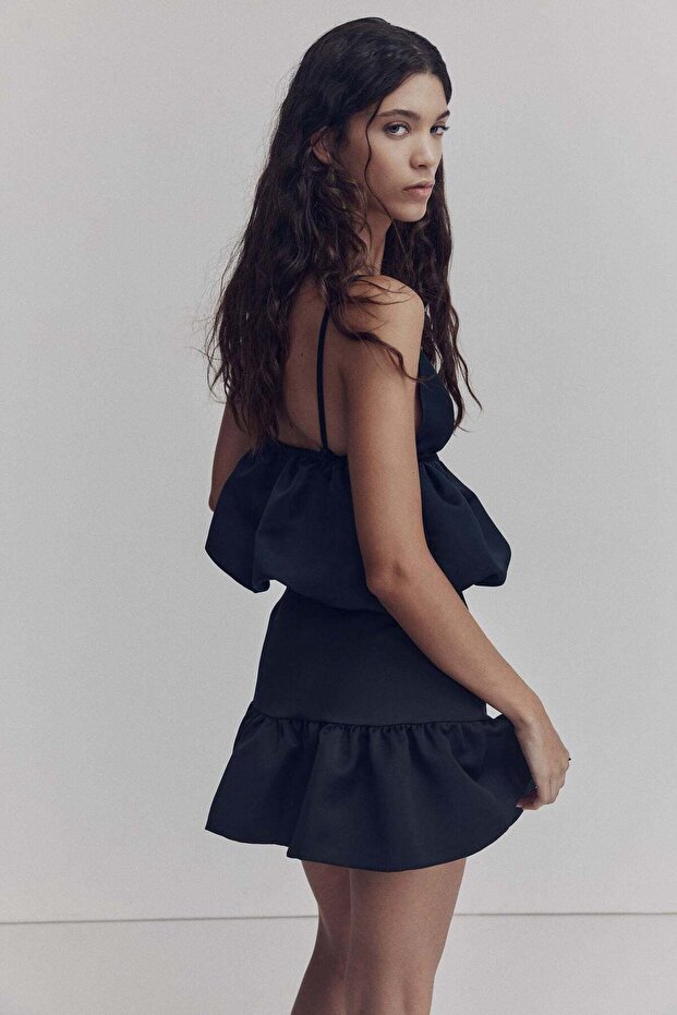 Bubble-hem strappy top - 4