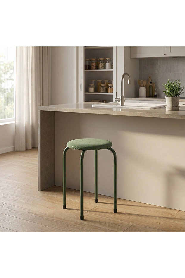 New Nulla Tabure Yeşil - 2