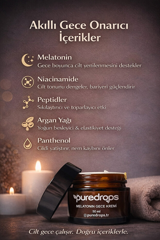 Melatonin Gece Kremi - 4