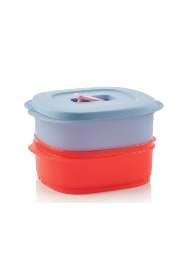 Micro Microwave Oven Heating Food Container 2-Pack - 1