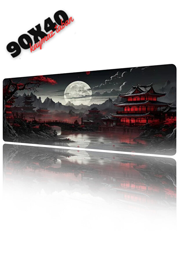 Temple Blacknight Speed Fast Surface Non-Slip Base Gaming Player Mouse Pad Gamer Gaming Mousepad