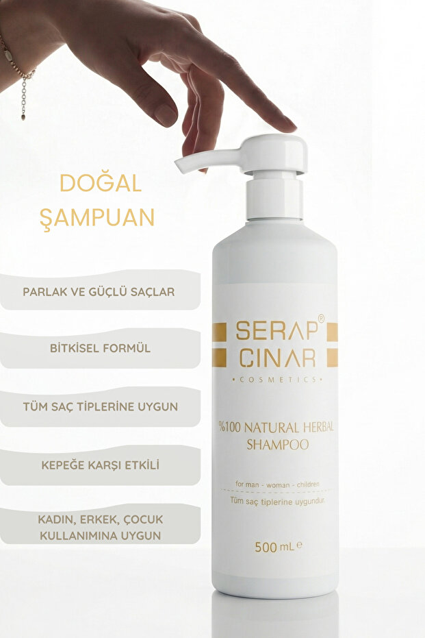 Bitkisel Şampuan 500ml - 5