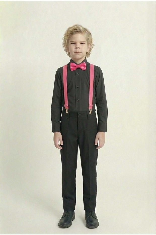 Boy's april 23rd celebration outfit set - ceremony ready