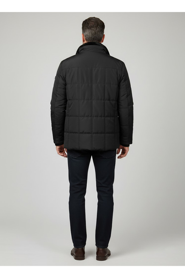 Gri Su itici kalın kaban - 4