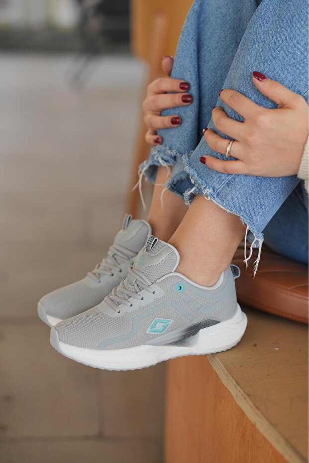 Women's White Orthopedic Sole Daily Sneakers 061