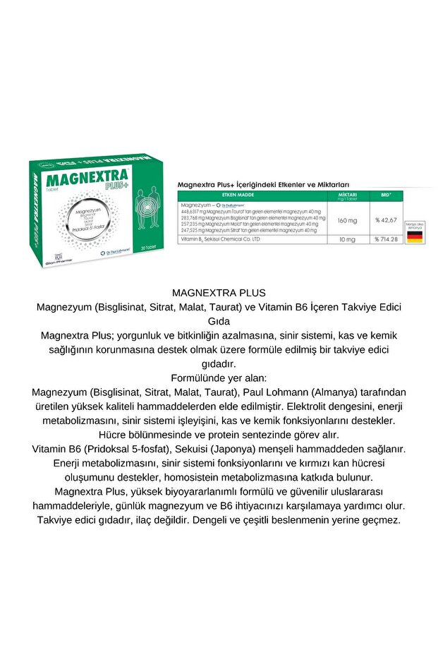 Magnextra Plus 30 Tablet - 2
