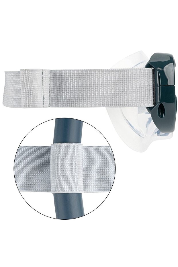 Subea Dalış Maskesi - Gri - 100 - 7