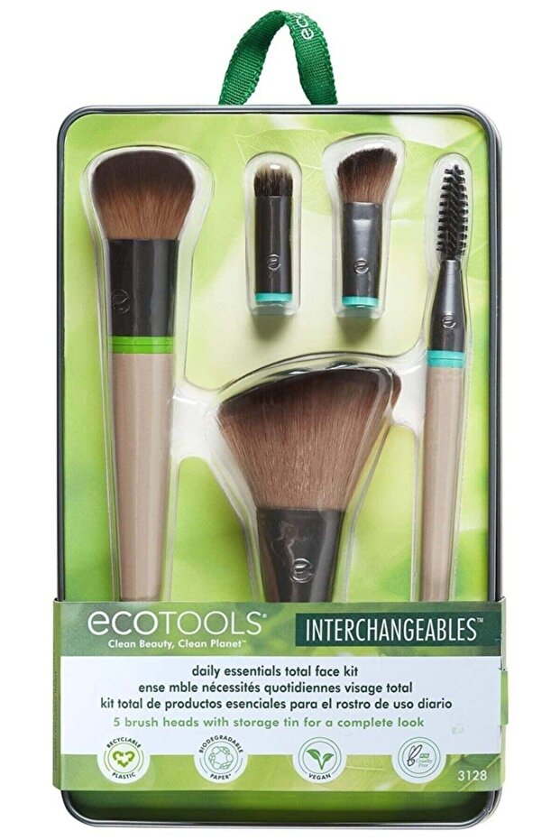 Daily Essentials Total Face Kit Makyaj Fırça Seti - 1