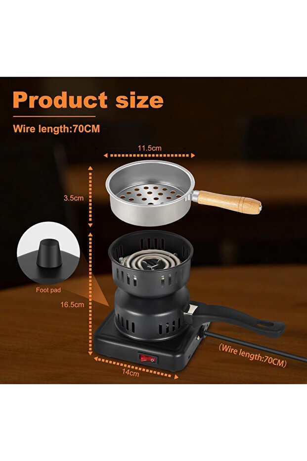 ولاعة فحم كهربائية - 4