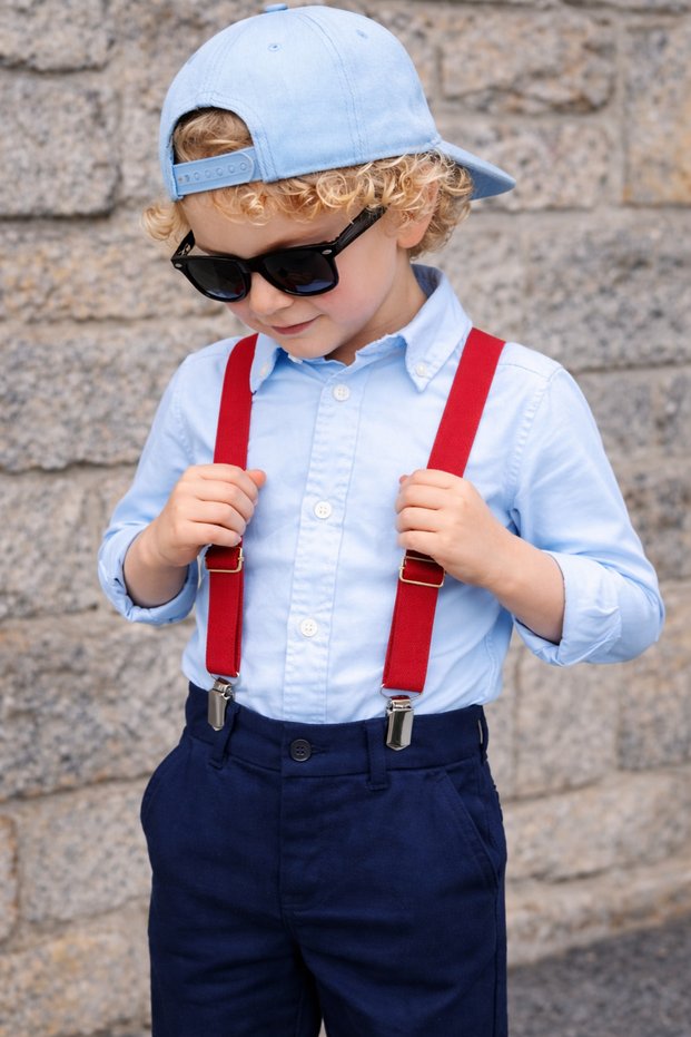 Children's Trouser Belt with Suspenders