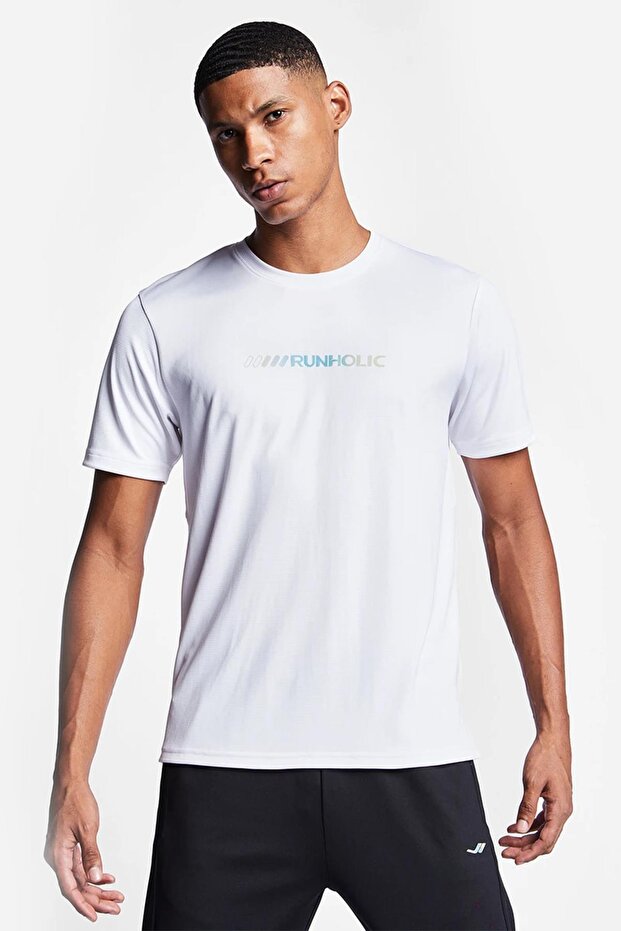 24Btep001013-001 White Men's T-Shirt