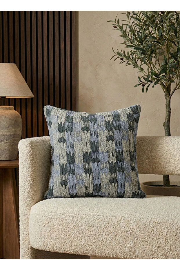 '' Casa'' Textured Decorative Throw Pillow Cover 45X45