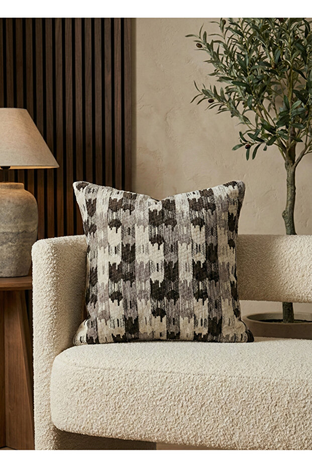 '' Casa'' Textured Decorative Throw Pillow Cover 45X45